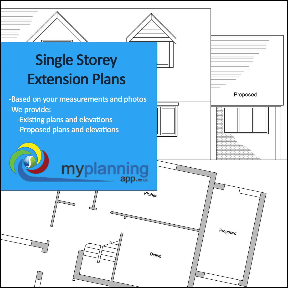 Single Storey Extension Planning Drawings My planning 
